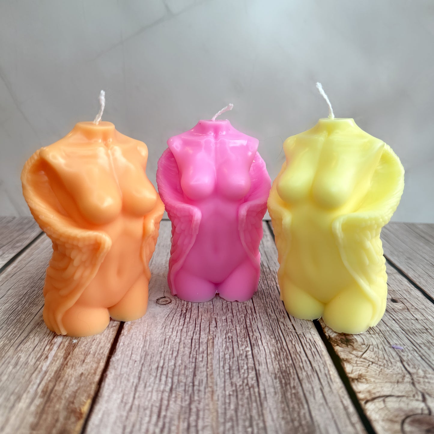 Female Angel Candle