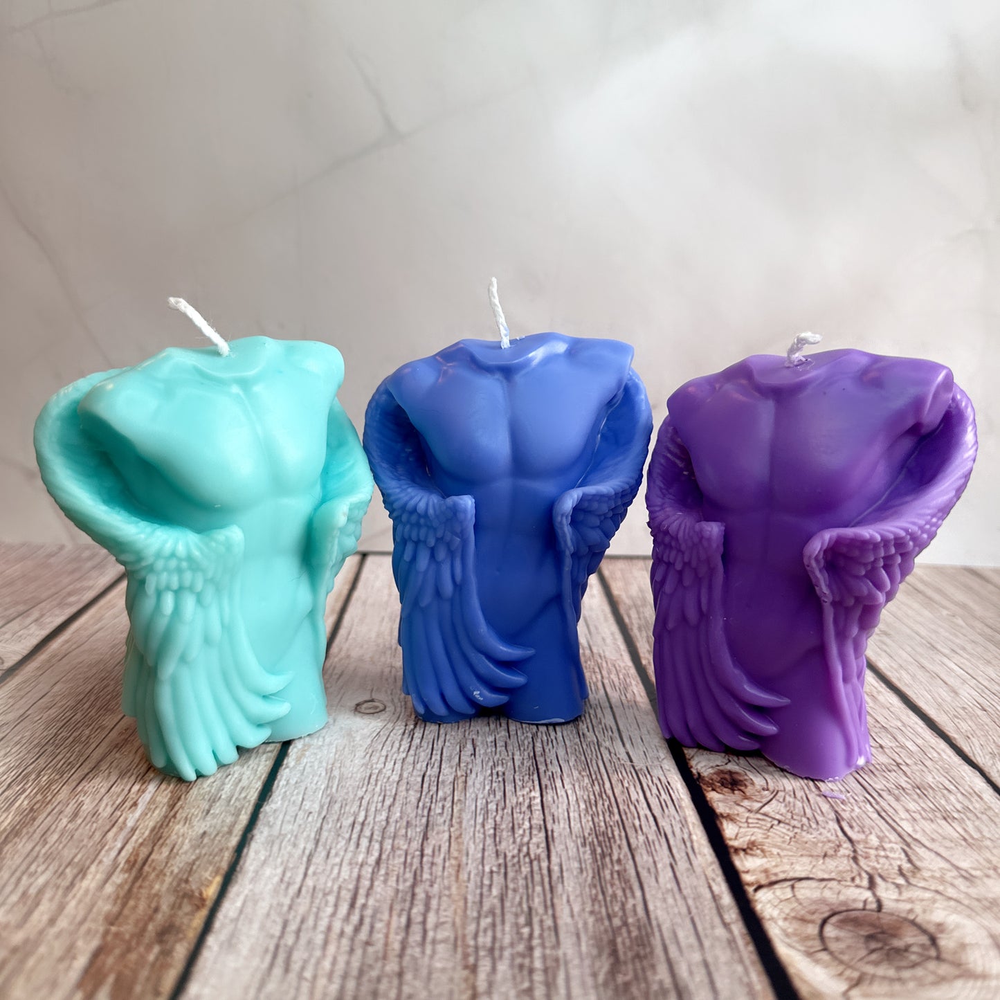 Male Angel Candle